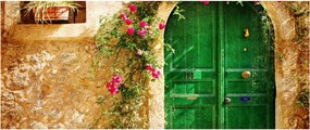 Egy régi ajtó képe (120x50 cm)