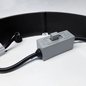 Solight WD171-B- LED Mennyezeti lámpa LED/12W/230V 3000/4000/6000K fekete szögletes