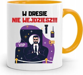 Őrző-védő Bögre Sárga Ajándék fényképes nyomattal