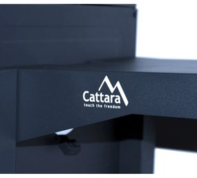 Cattara 13047 Royal Grande 3X l faszénes grill,162 x 108,5 x 64 cm
