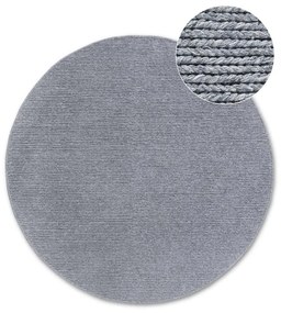 Szürke kézi szövésű gyapjú kerek szőnyeg ø 200 cm Francois – Villeroy&amp;Boch