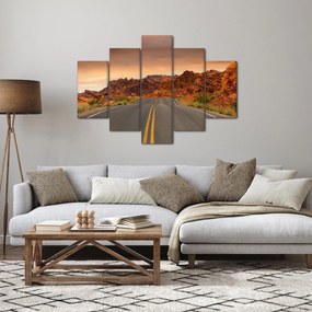 Út a hegyekben képe (150x105 cm)