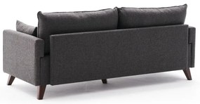 Antracitszürke kanapé 208 cm Bella – Balcab Home
