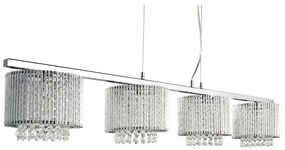 Searchlight 7094-4CC - Csillár zsinóron ELISE 4xG9/33W/230V