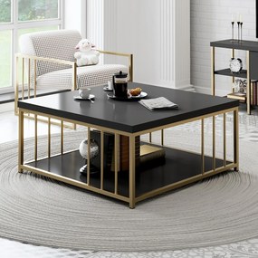 Zenn Anthracite and Gold konferenciaasztal