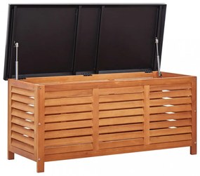 tömör eukaliptuszfa kerti tárolóláda 117 x 50 x 55 cm