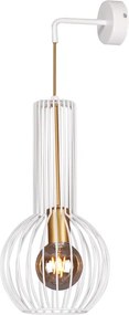 KAJA K-4528 ARVI WHITE Fehér Színű Fali Lámpa 1xE27 15W IP20