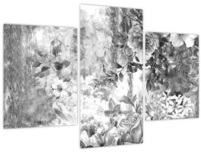 Kép - Romantikus kert (90x60 cm)