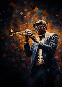 Poszter 64x90cm Szimfónia a trombitán