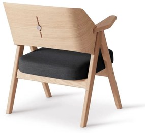 Me Tube sötétszürke tölgyfa fotel - Findhal by Hammel