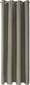 Logan átvezető függöny 140x250 sötét bézs