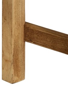 Konzolasztal 110x35x76 cm Tömör Újrahasznosított Fa