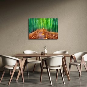 Kép - Japán bambusz erdő (70x50 cm)