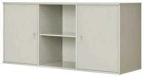 Bézs alacsony függő komód 133x61 cm Mistral – Hammel Furniture