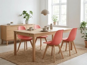 Korall KITO szék bükkfa lábakkal