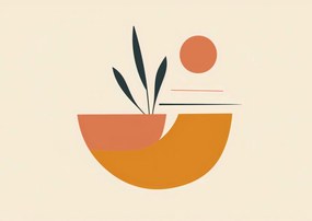 Poszter 84,1x59,4cm Minimalista Nyugat