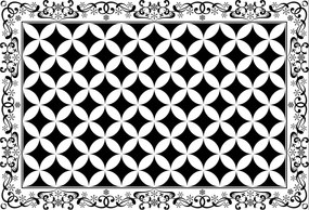 Fotótapéta Geometrikus körök és csillagok absztrakt 208x146 stílus +ragasztó