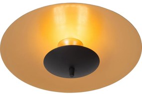 Lucide 30161/09/30 - LED Dimmelhető mennyezeti lámpa VULCAN LED/9W/230V fekete