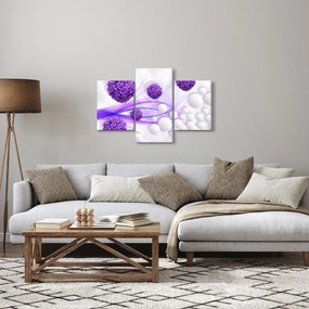 Kép - Golyó, gyolyócskák, virágok, ... (90x60 cm)