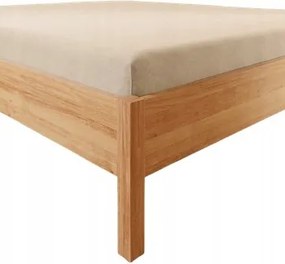 Jersey Lepedő 200x220 Gumis Bézs 30cm Magas Bézs Lengyel