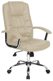 Ergonomikus irodai szék, Bedora Abraj, ekológikus bőr, bézs
