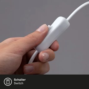 Briloner 2790-016 - Csipeszes lámpa FIX 1xE14/8W/230V fehér