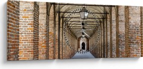 Kép - Folyosó, 3D (órával) (90x30 cm)