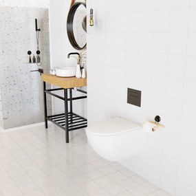 Bestlock SPA öntapadós bambusz WC-papír tartó - Compactor