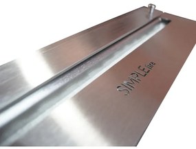 InFire - Beépített BIO kandalló 79x55 cm 3kW fekete