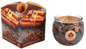 Arome Cinamon Clove illatgyertya üvegben, 90 g