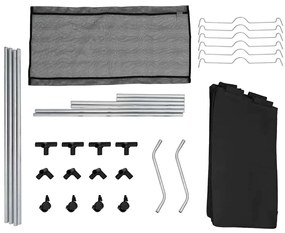 fekete acél szennyesszortírozó 3 zsákkal