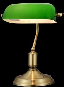 Maytoni klasszikus asztali lámpa kiwi sárgaréz zöld myz153-tl-01-bs