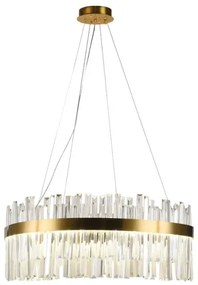 LED állítható fényerejű kristály csillár kábellel LED/80W/230V + DO