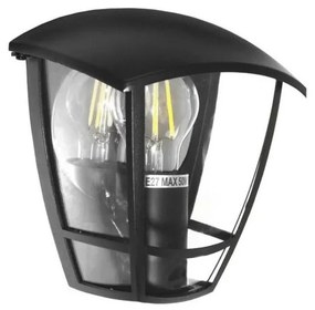 Kültéri fali lámpa JULIA 1xE27/50W/230V IP54 fekete