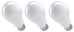 Classic Warm White 3 db LED izzó, A60, WW, 13,2W E27 - EMOS