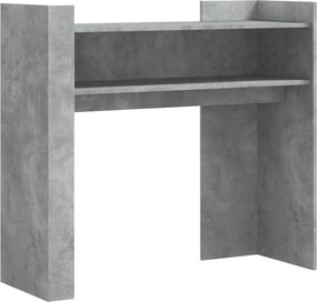 vidaXL betonszürke szerelt fa tálalóasztal 100x35x90 cm