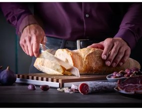 Wüsthof Classic Ikon kenyérvágó kés 20 cm fekete markolattal