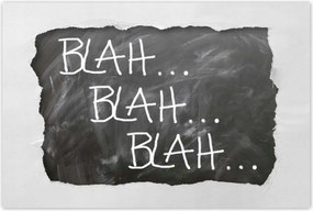 Poszterek 90x60 Blah... Blah... Blah...