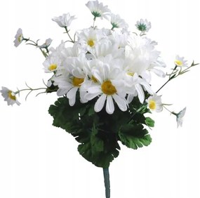 Margaretki csokor fehér virágok virágtartó terasz erkély dekoráció