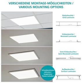 Eglo 32811 - LED Mennyezeti panel SALOBRENA LED/33W/230V