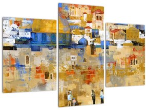 Kép - siratófal, Jerusalem, Israel (90x60 cm)