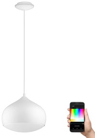 Eglo 98047 - LED RGBW fényerőszabályozható kábellel függesztett csillár COMBA-C LED/18W/230V BT