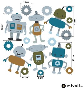 Falmatricák - Robotok I.