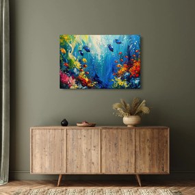 Kép - A víz alatti világ festése (90x60 cm)