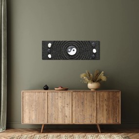 Kép - Yin és Yang (órával) (90x30 cm)
