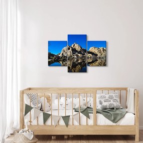 A tükröződő sziklák képe (90x60 cm)