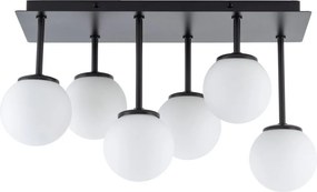 Sigma lighting modern mennyezeti lámpa tulia fehér fekete sig33501