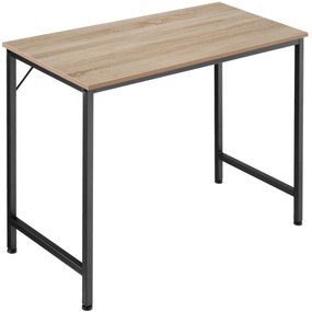 tectake 404458 jenkins íróasztal - könnyű fa, tölgy sonoma, 80 cm