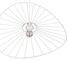 Fehér függőlámpa ø 60 cm Chapeau – Trio