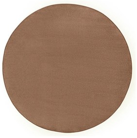 Barna kerek szőnyeg ø 133 cm Fancy – Hanse Home